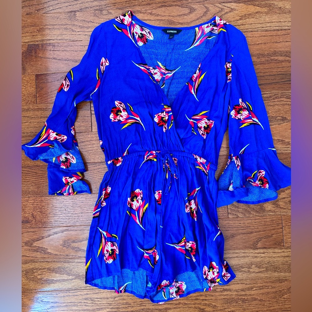 Beautiful Floral Romper From Express